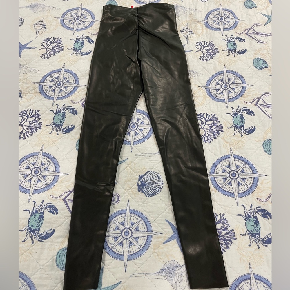 Nwt Joie faux leather leggings B60 xs/m - Picture 4 of 16